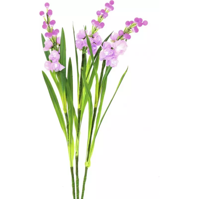 EUROPALMS Arum Lily 3er-Set mit LEDs, Rosa, 85cm 83330304