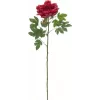 EUROPALMS Classic Peony Branch Künstliche Pflanze, Magenta, 80cm 82530211
