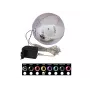 EUROPALMS LED-Schneeball 15cm, gold 83501245