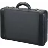 JÜSCHA ALASSIO Laptop-Aktentasche mit abnehmbarer Laptophülle, erweiterbar, Zahlenschlösser, Schwarz Nylon/Kunstleder (45039)
