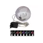EUROPALMS LED-Schneeball 15cm, Dunkelblau 83501247