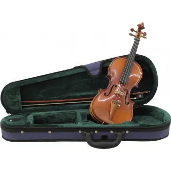 Dimavery Violine 1/4 mit Bogen und Koffer - Ahorn Furnier Naturlack