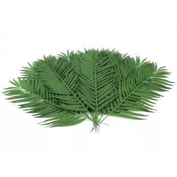 EUROPALMS Kokospalmenwedel, künstlich, 110cm, 12er-Pack 82509897