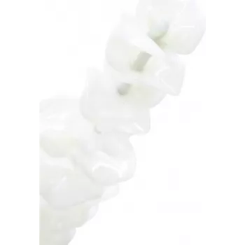 EUROPALMS Crystal Eukalyptus Kunstpflanze, Weiß, 81cm, 12er-Pack 82600202