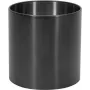 EUROPALMS STEELECHT-40 Nova Edelstahl-Pflanzgefäß, Anthrazit, Ø40cm 83011398