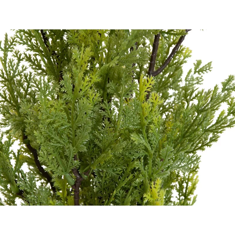 EUROPALMS Leyland-Zypresse Kunstpflanze, 90cm, schwarzer Topf 82606962