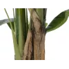 EUROPALMS Künstlicher Bananenbaum, 120cm, realistische grüne Blätter, schwarzer Topf 82509537