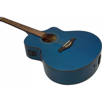 DIMAVERY STW-50 Westerngitarre, Blau 26245088