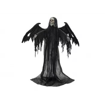 EUROPALMS Halloween Schwarzer Engel, 175x100x66cm (83316138)