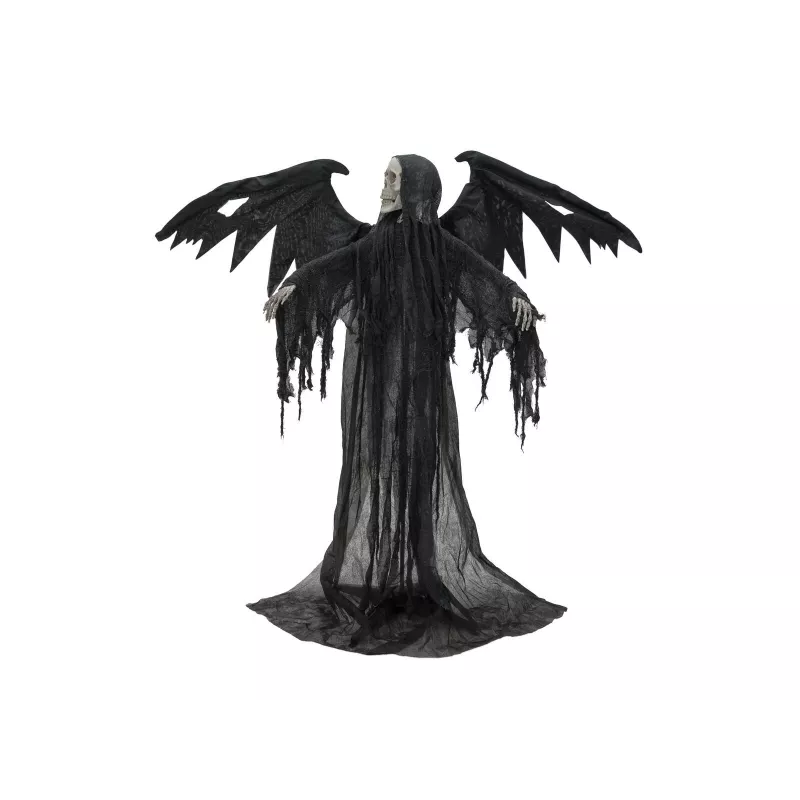 EUROPALMS Halloween Schwarzer Engel, 175x100x66cm (83316138)