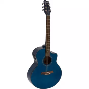 DIMAVERY STW-90 Westerngitarre, Crystal Blue 26245083