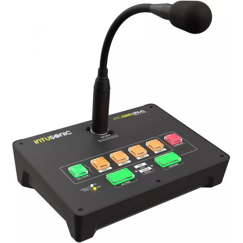INTUSONIC HPA41 4-Zonen-Paging-Mikrofonstation 12604192