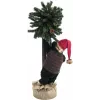 EUROPALMS Weihnachtsbär mit Tannenbaum, 105cm 83314804