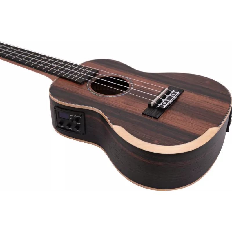 DIMAVERY UK-800 Konzert-Ukulele, Ebenholz 26255856