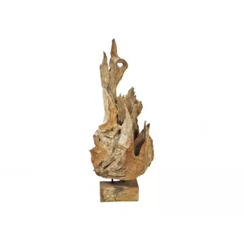 EUROPALMS Teakwurzel-Skulptur Natur 160cm 83200185