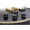 DIMAVERY LP-530 E-Gitarre, Schwarz/Gold 26215156