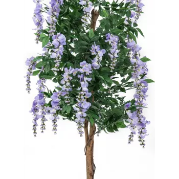 EUROPALMS Künstlicher Goldregenbaum, violette Blüten, 180 cm 82507136