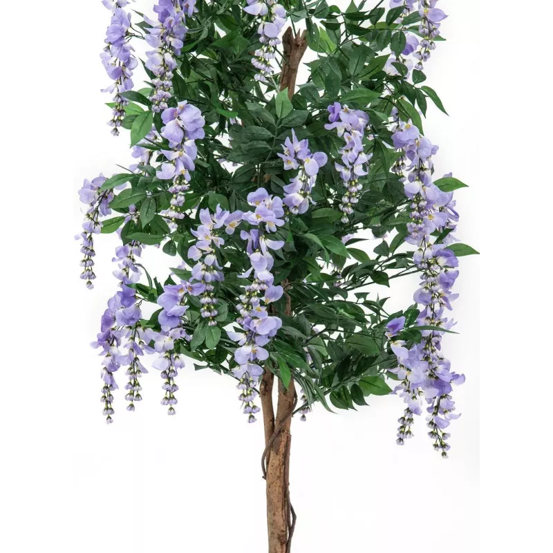 EUROPALMS Künstlicher Goldregenbaum, violette Blüten, 180 cm 82507136