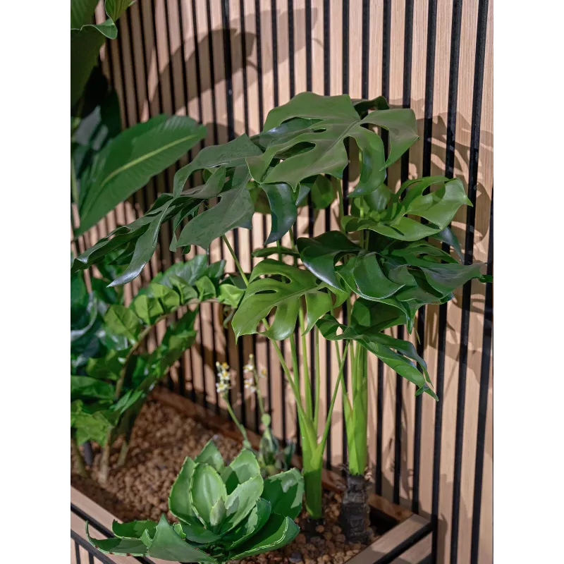 EUROPALMS Monstera deliciosa Kunstpflanze, 90cm 82600220