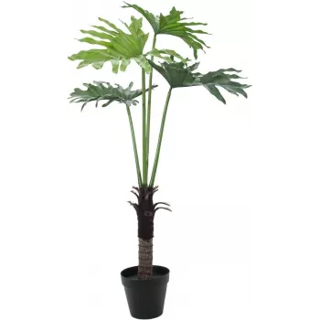 EUROPALMS Split-Leaf Philodendron Kunstpflanze, 120 cm 82600222