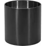 EUROPALMS STEELECHT-35 Nova Edelstahl-Pflanzgefäß, Anthrazit, Ø35cm 83011397