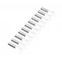Cimco 187505 Teilisolierte Aderendhülse 0,5 mm² Weiß 500 Stück