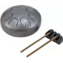 DIMAVERY TD-8 Steel Tongue Drum, Silber (26058339)