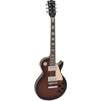 DIMAVERY LP-700 E-Gitarre, Flamed Brown 26219389