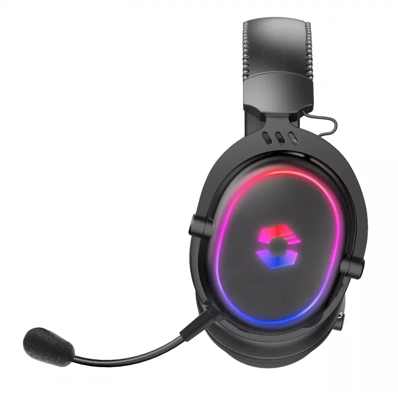 SPEEDLINK CONUX Wireless RGB Stereo Gaming-Headset – für PC/PS5/PS4/Xbox Series X/S/Switch2/Switch/OLED/Lite, schwarz (SL-860101-BK)