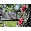 EUROPALMS Künstliche Rosen-Girlande (EVA), Rot 82530583
