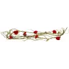 EUROPALMS Künstliche Rosen-Girlande (EVA), Rot 82530583