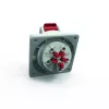 Bals 127571 Anbausteckdose mit Neigung, 16 A, 5-polig, 400 V, 6h