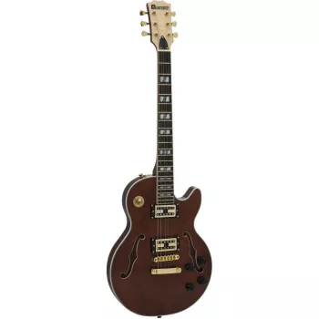 DIMAVERY LP-600 E-Gitarre, Braun 26215181