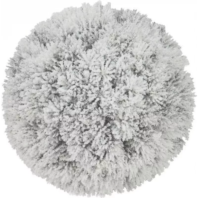 EUROPALMS Beflockte Tannenzapfen-Kugel 20cm 83500304