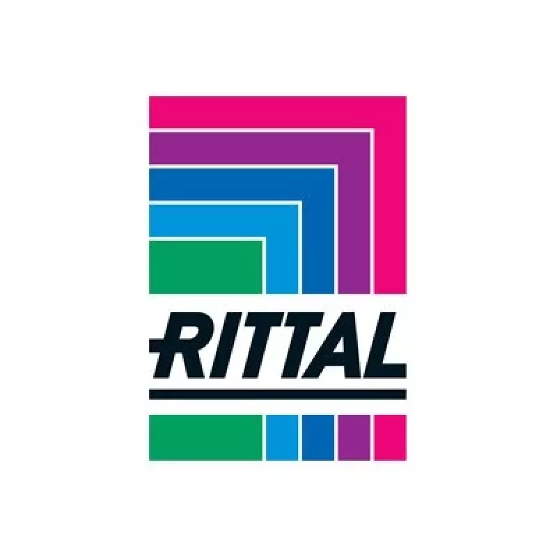 Rittal Modulare Flanschplatte, metrische Vorstanzung, Kunststoff, Lichtgrau 2561200