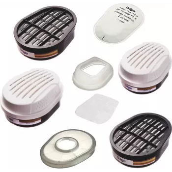 Dräger X-plore Bayonet Kombinationsfilter A1B1E1K1 Hg P3 RD (2er-Pack) 6738817