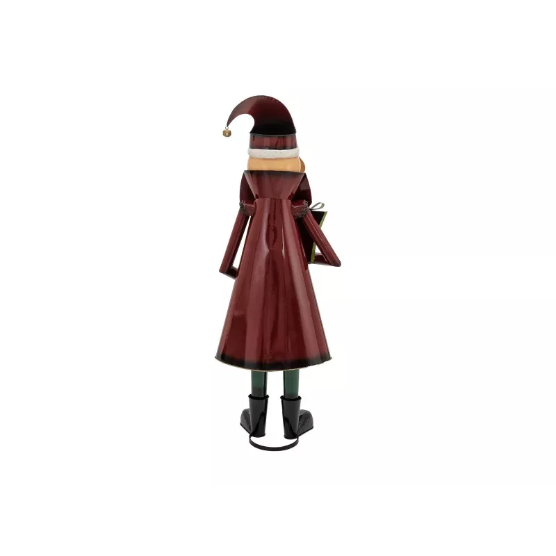 EUROPALMS Weihnachtsmann Metallfigur Rot 150cm 83314903