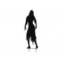 EUROPALMS Silhouette Metall Zombie Frau 135cm 83505106