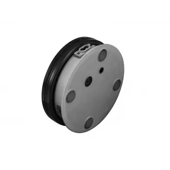 Europalms Elektrischer Drehteller Ø 15 cm Silber - Tragfähigkeit bis 5 kg, 2,4 U/min (50701190)