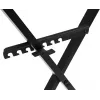 DIMAVERY SL-4 Keyboard-Ständer X-Rahmen Stahl Schwarz 26702063