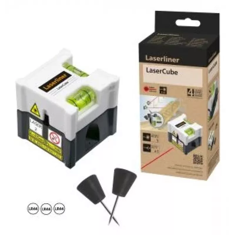 Laserliner LaserCube Linienlaser, 5 m Reichweite 081.108E