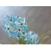 EUROPALMS Allium Gras Kunstpflanze, Blau, 120 cm 82600168