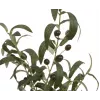 EUROPALMS Künstlicher Olivenbaum, 68 cm, grüne Blätter, schwarzer Topf 82506421