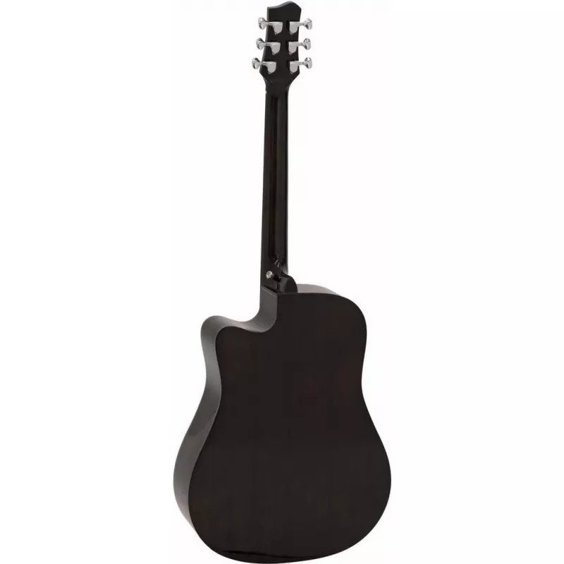 Dimavery STW-90 Dreadnought Akustikgitarre, Vintage Black 26245082