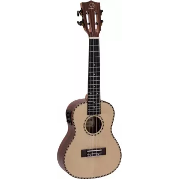 DIMAVERY UK-800 Konzert-Ukulele, massive Fichtendecke 26255857