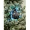 EUROPALMS LED Schneeball 8cm, Schwarz, 5er-Pack (83501236)