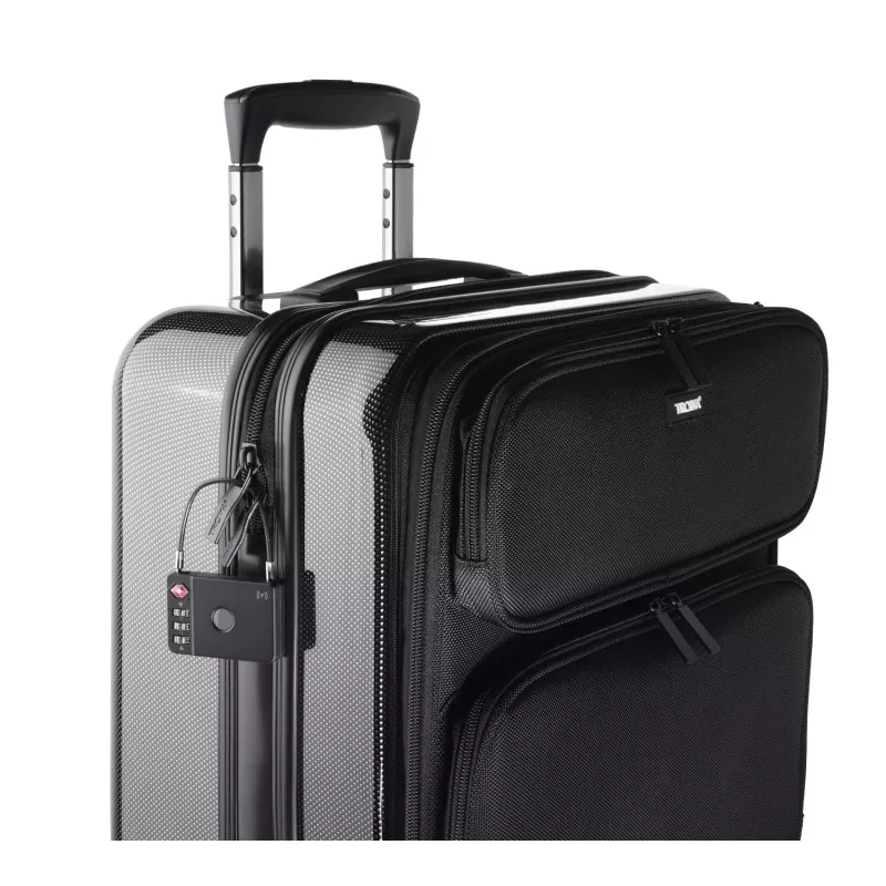 TROIKA TSA-Zahlenkofferschloss TRACK & FIND LOCK (LOK26/BK) – Schwarz