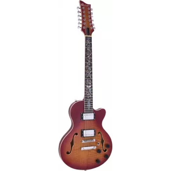 DIMAVERY LP-612 E-Gitarre, Flamed Sunburst 26215180