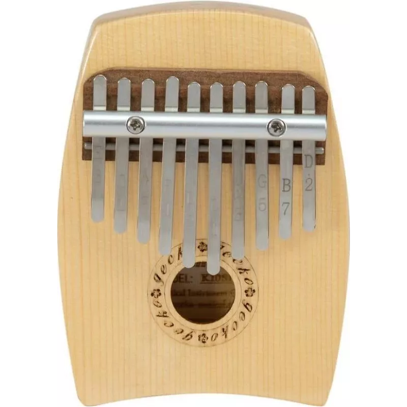 Dimavery KL-1 Kalimba, 10-Tasten C-Dur, Natur Sapele Holz 26051610