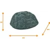 EUROPALMS Dekorativer Felsen Vulcano, Fiberglas, Mehrfarbig 83313231